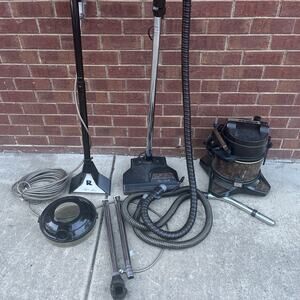 Rainbow SE Vacuum w/ Power Nozzle R-4375C & Attachments & Aqua Mate WORKS